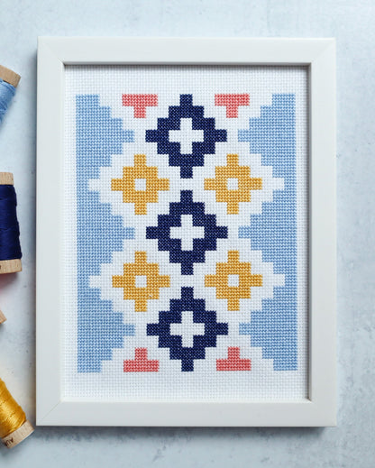 Andes Ode Cross Stitch Pattern (Printed Booklet)
