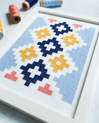 Andes Ode Cross Stitch Pattern (Printed Booklet)