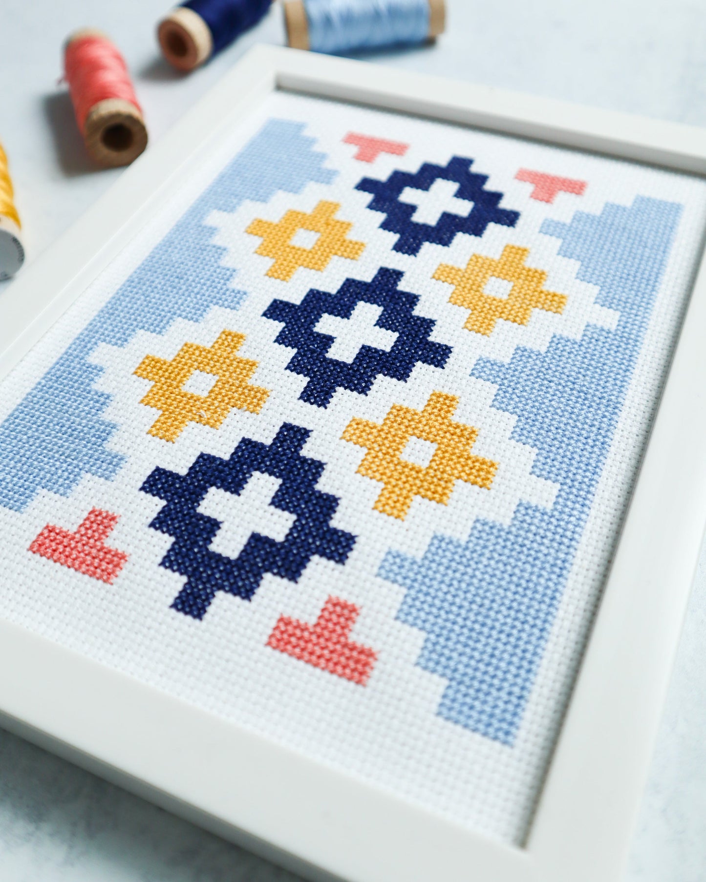 Andes Ode Cross Stitch Pattern (Printed Booklet)