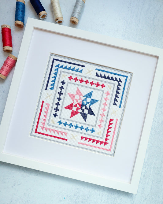 Golden Hour Cross Stitch Pattern (Printed Booklet)