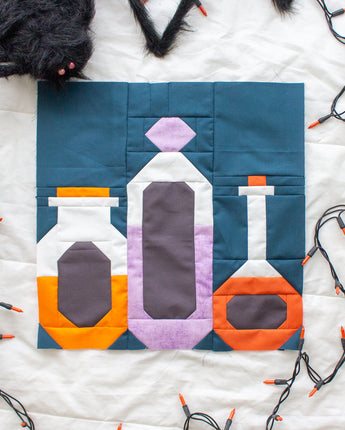 Elixirs Block Pattern - Spooky Season Sampler 2025