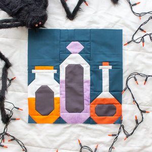 Elixirs Block Pattern - Spooky Season Sampler 2025