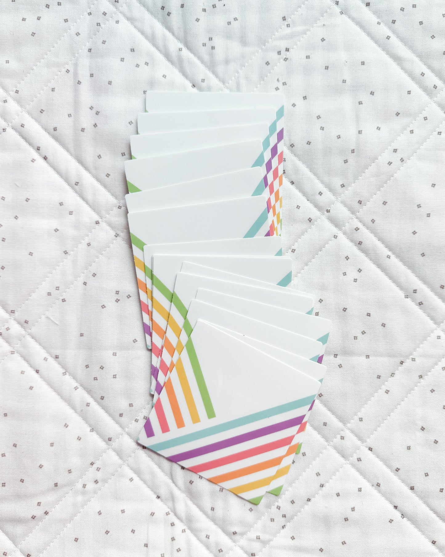 Midpoint Sticker - Rainbow - Set of 5