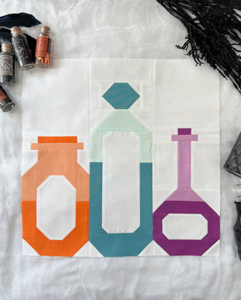 Elixirs Block Pattern - Spooky Season Sampler 2025