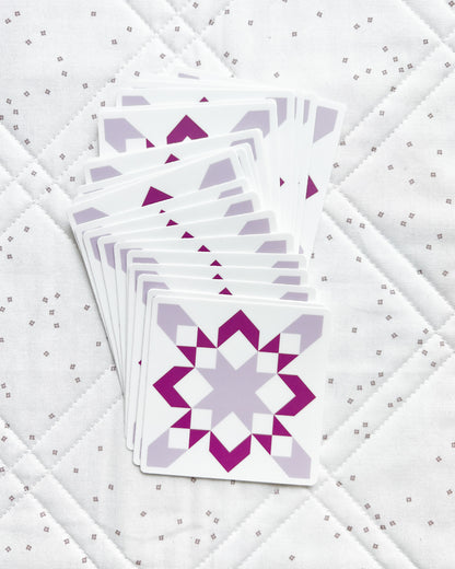 Starly Sticker - Purple