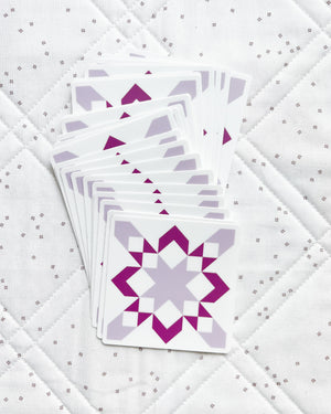 Starly Sticker - Purple