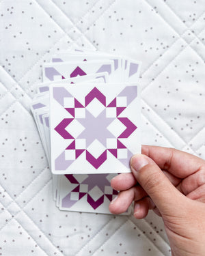 Starly Sticker - Purple