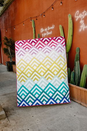 Cabin Peaks Quilt Pattern
