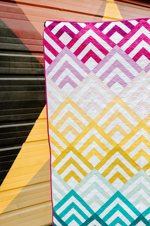 Cabin Peaks Quilt Pattern