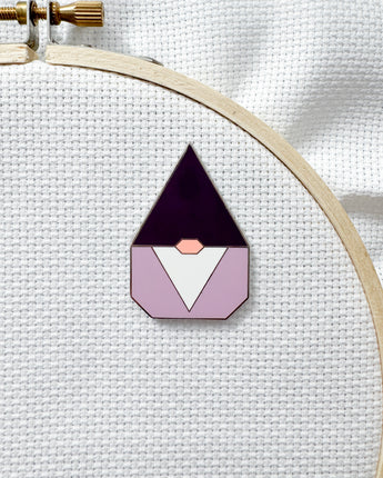 Nordic Gnome Needle Minder - Purple