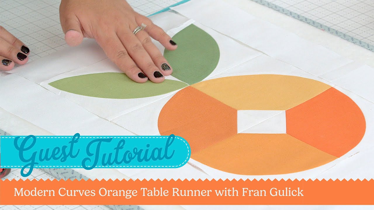 Load video: Orange You Glad Table runner