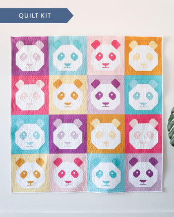 Pandamonium - Solids Quilt Kit