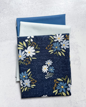 Phoenix Backpack – Floral Navy