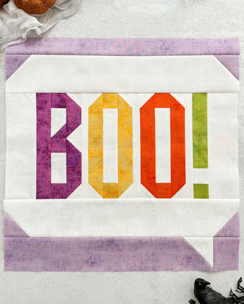 Boo Ya Block Pattern - Spooky Season Sampler 2024