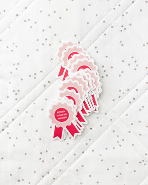 Bobbin Chicken - Pink Sticker
