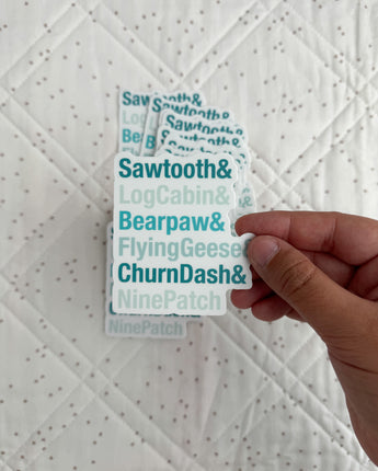Classic Blocks & Sticker