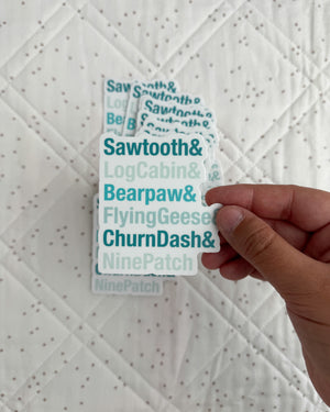 Classic Blocks & Sticker