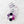 Hexie Blooms - Purple Sticker