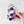 Hexie Blooms - Purple Sticker
