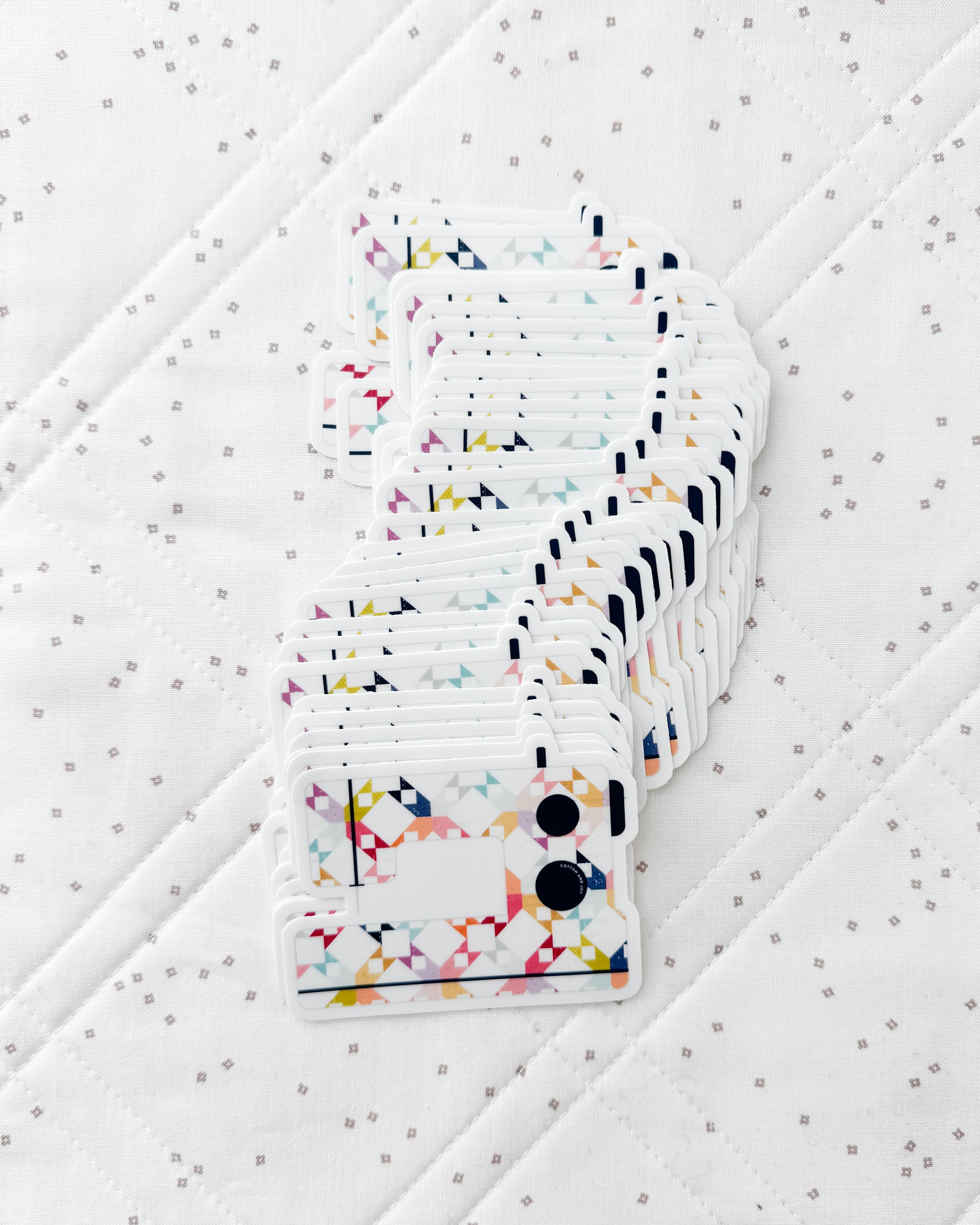 Sewing Machine Plug Sticker Sewing Machine Sticker – Cotton and Joy