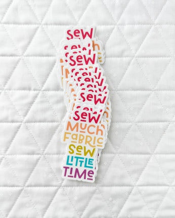 Sew Much Fabric Sticker