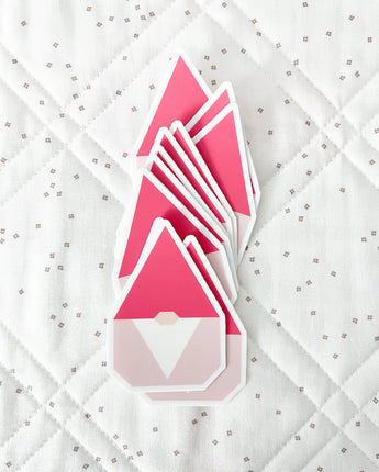 Nordic Gnome Sticker [Pink]