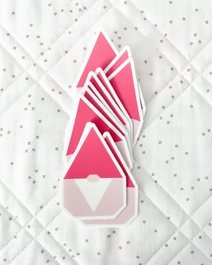 Nordic Gnome Sticker [Pink]