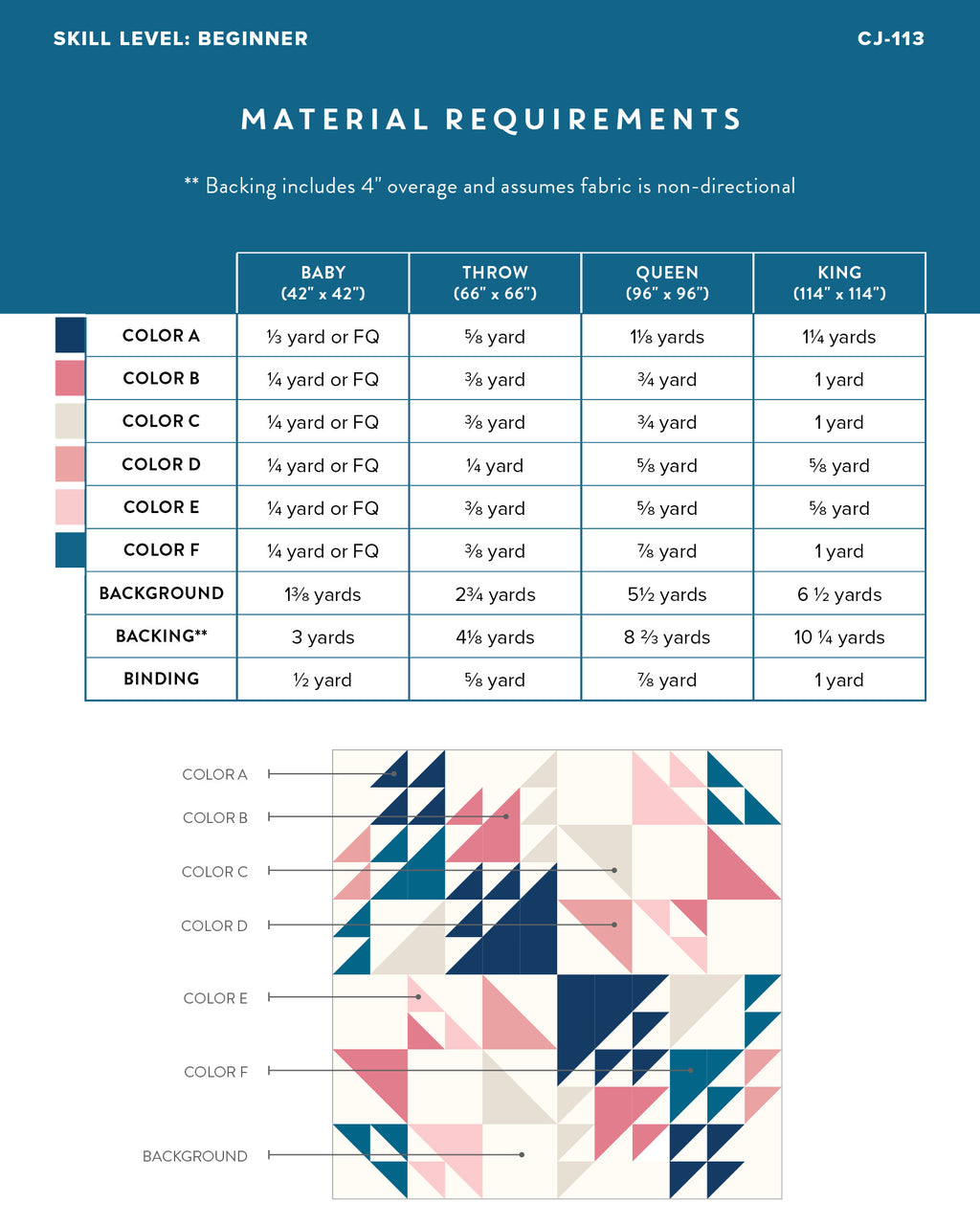 Whirlwind Quilt Pattern (Download) - Cotton and Joy