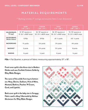 Cabin Valley Quilt Pattern