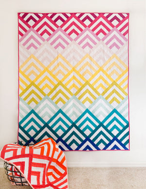 Cabin Peaks Quilt Pattern
