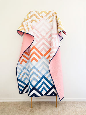 Cabin Peaks Quilt Pattern