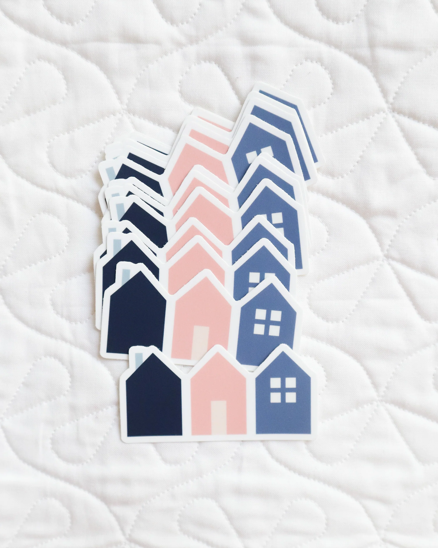 Cozy Village Sticker - Set of 5