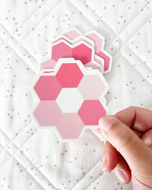 Hexie Blooms Sticker