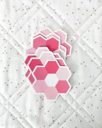Hexie Blooms Sticker