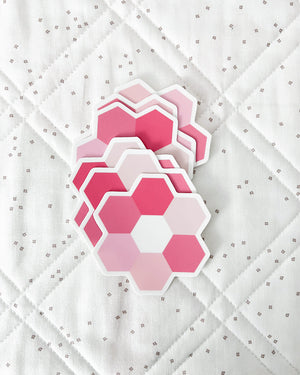 Hexie Blooms Sticker
