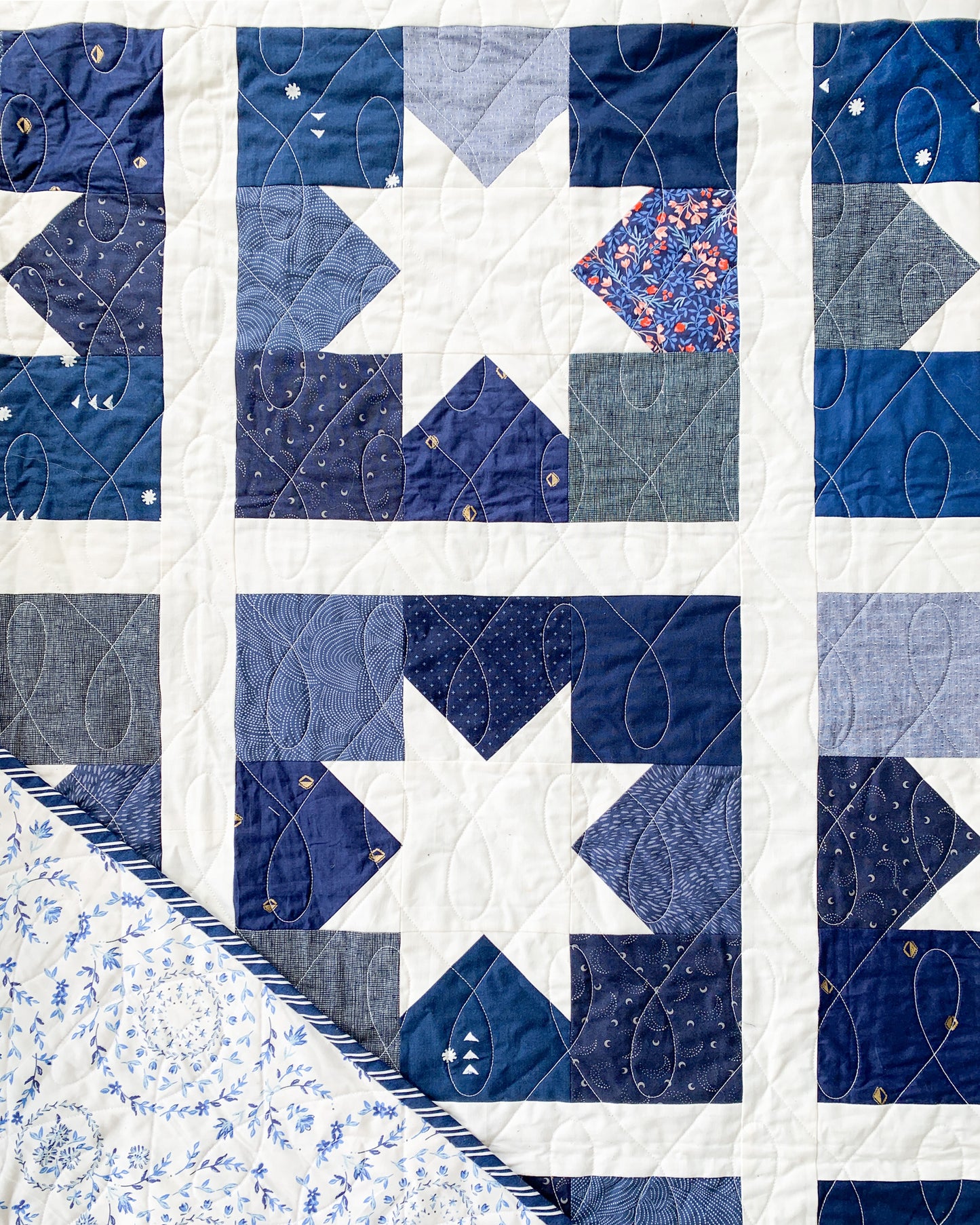 Joyful Stars Quilt Pattern (Download)