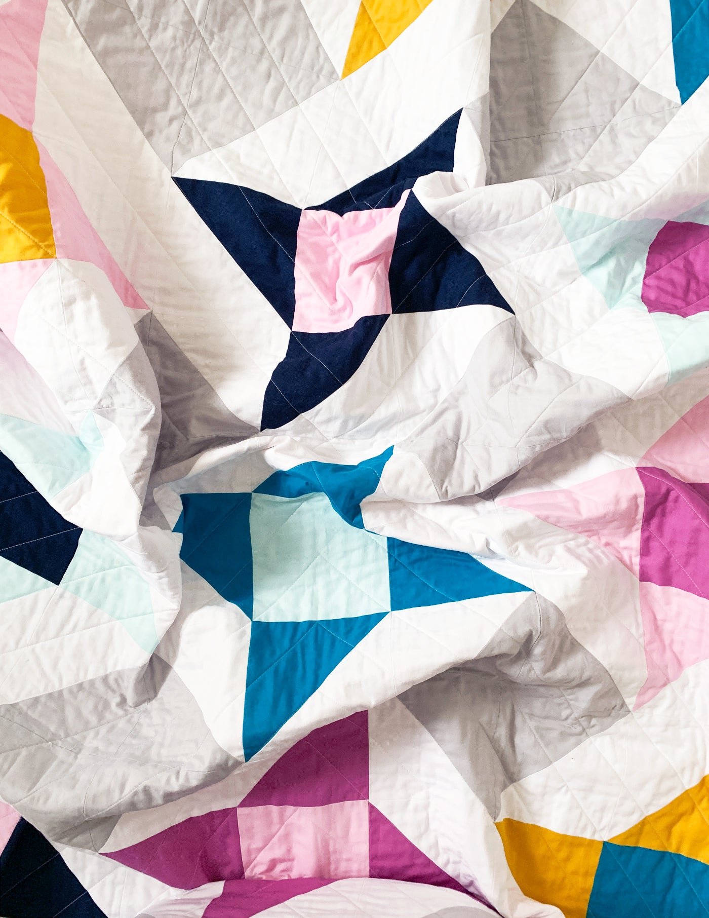 Mighty Stars Quilt Pattern (Download)