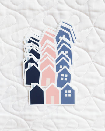 Cozy Village Sticker