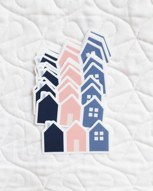 Cozy Village Sticker