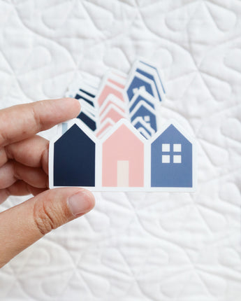 Cozy Village Sticker